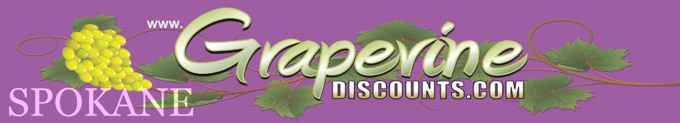 Grapevine Discounts in Spokane, Washington: GrapevineDiscounts.com/Spokane
